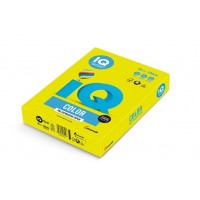Barevný papír IQ Color  A4 80g neonově žlutá